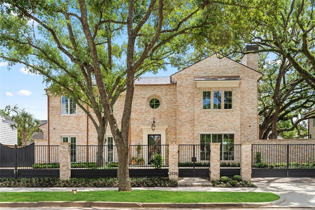 2525 Inwood Drive, an exquisite traditional European influenced 2025 construction masterpiece by Jennifer Hamelet of Mirador Builders. The home is expertly designed and crafted to appreciate and preserve the century old oak trees.