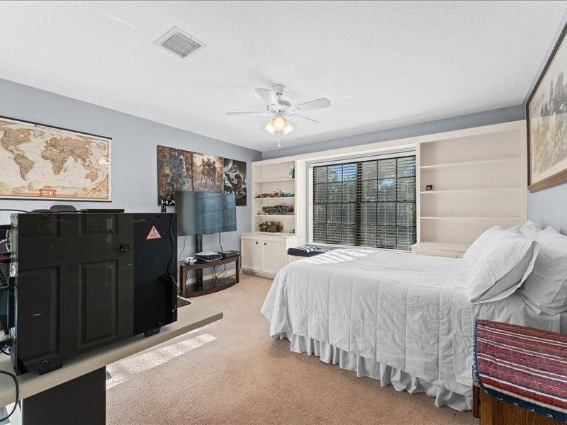 Bedroom #4 is bright and spacious.