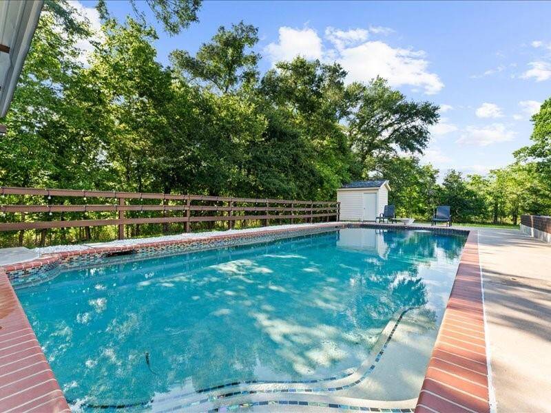 Cool off in this inviting pool.