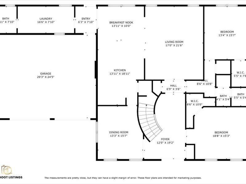 Floor plan - 1st floor
