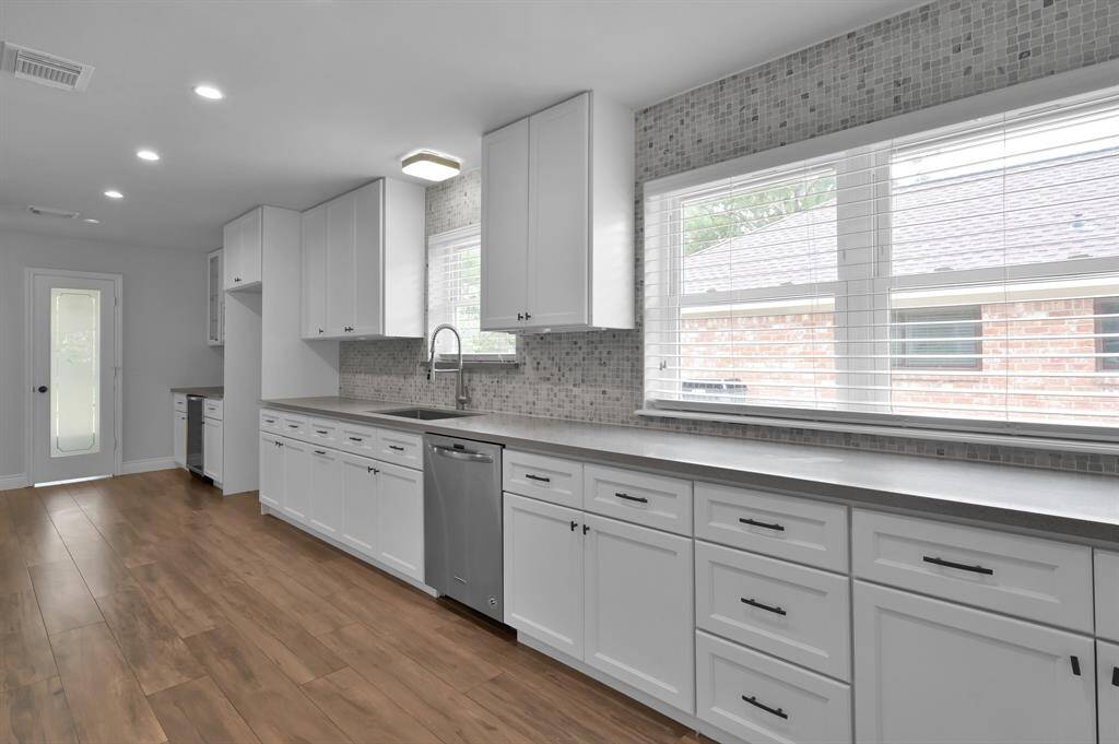 Counter and storage space is endless!