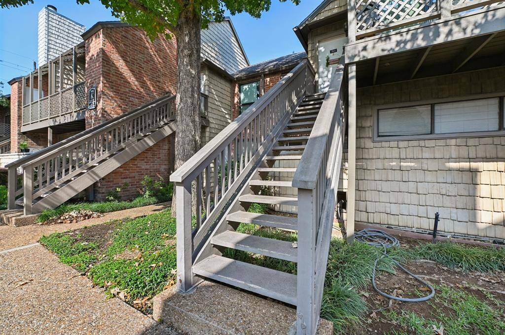 Stairs to the Unit