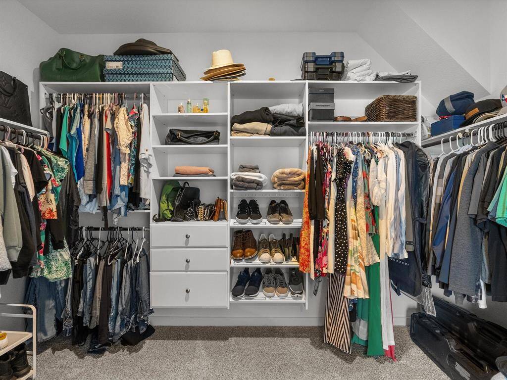 Primary custom closet