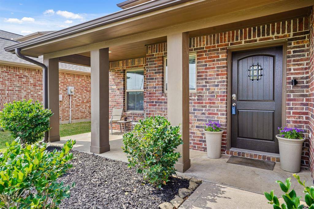 Covered front porch