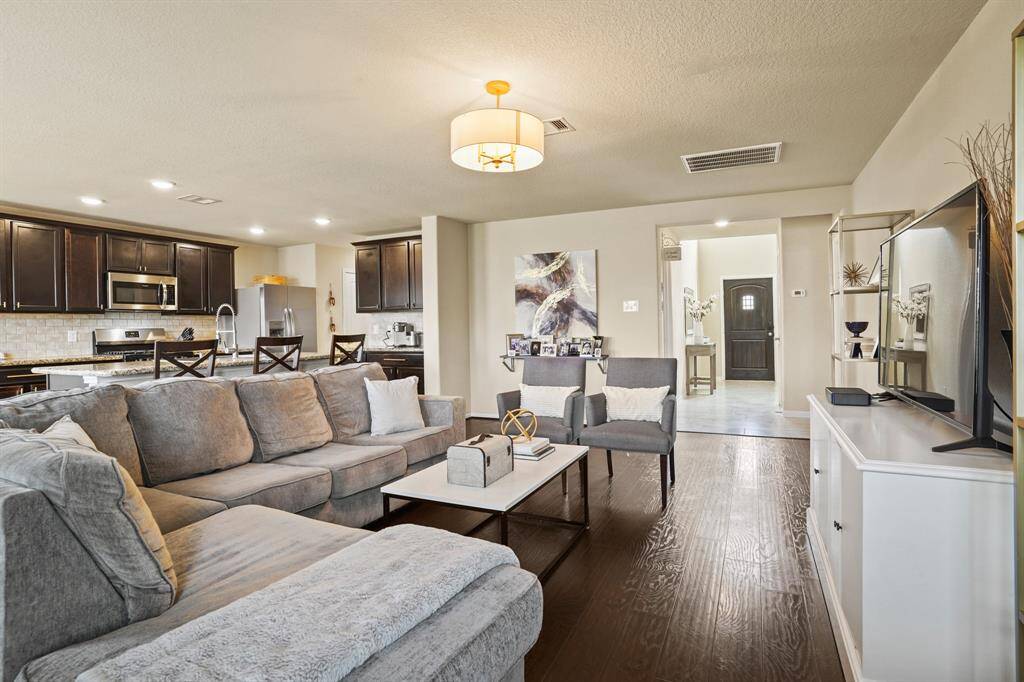 Another view of entrance from family room