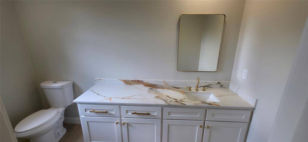Secondary bathroom