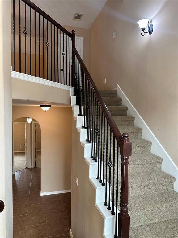 Iron/wood staircase