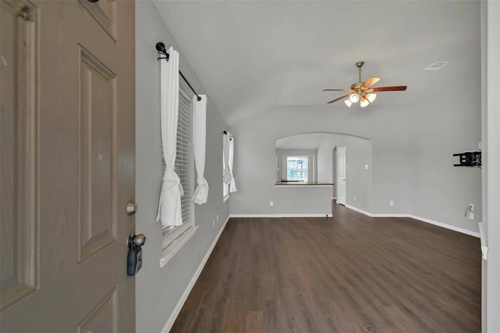 Walking in to this 1-owner home reveals a desirable open floorplan.