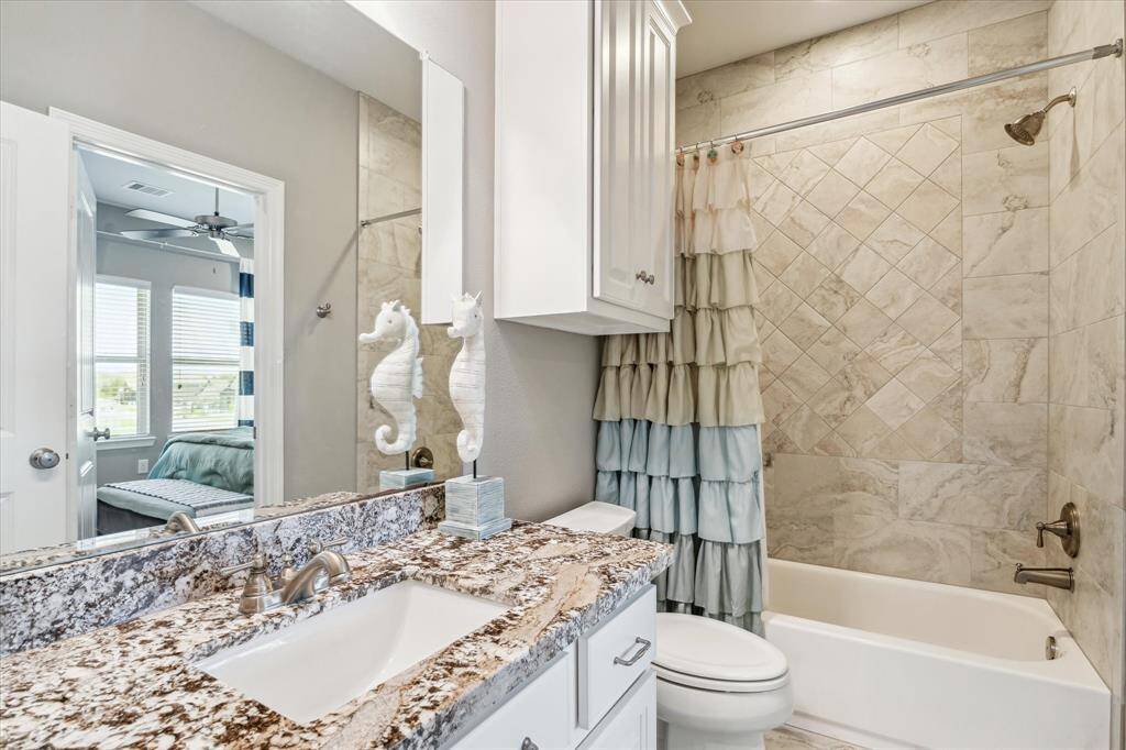 Second floor guest bathroom.