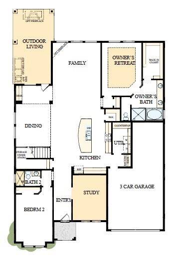 The success of a floor plan is the way you can move through it…You’ll be amazed at how well this home lives…We call it traffic patterns.