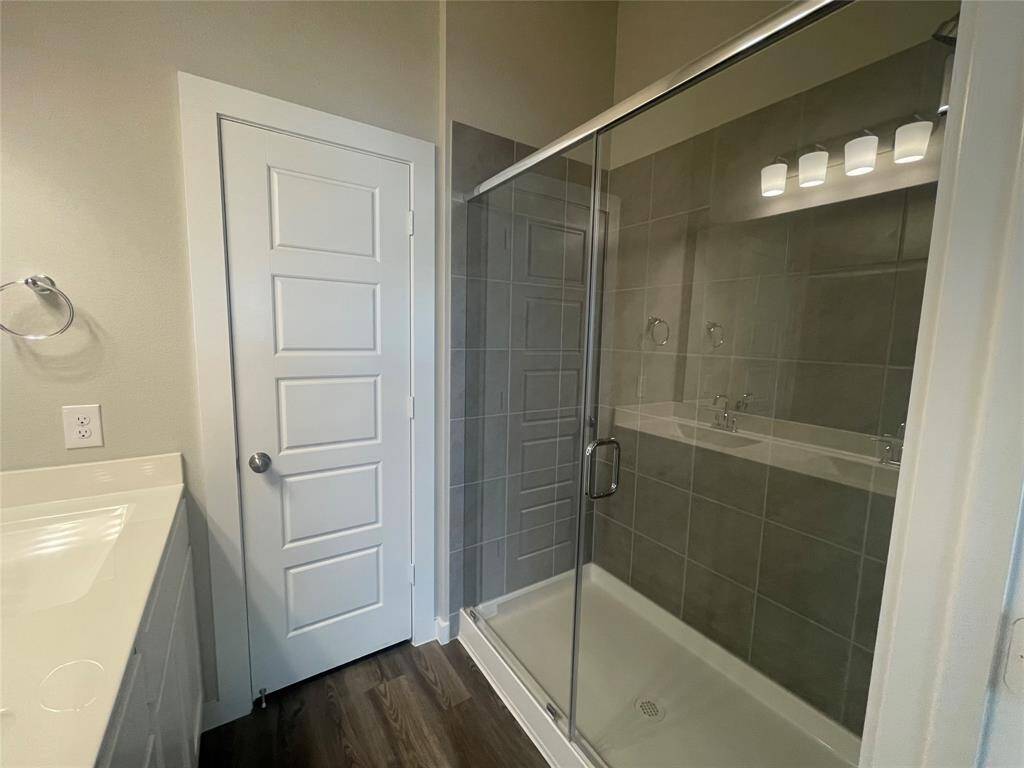 Primary Bathroom has Standing Shower with Bench.