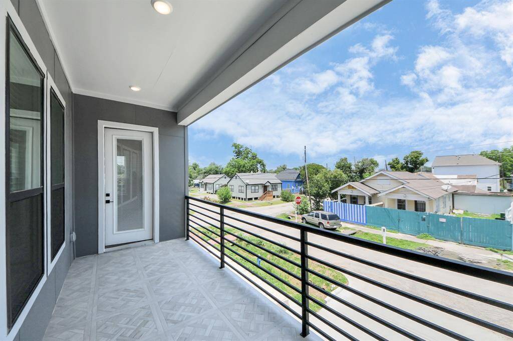 Private balcony