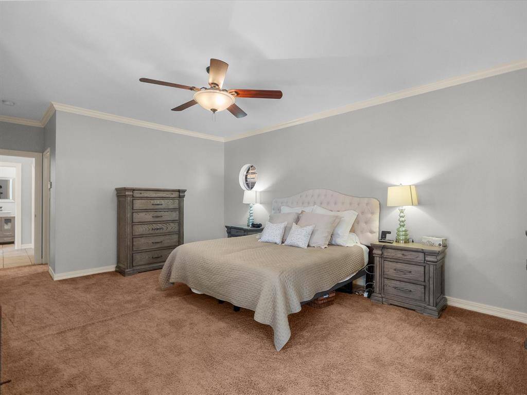 Another view of the primary bedroom.