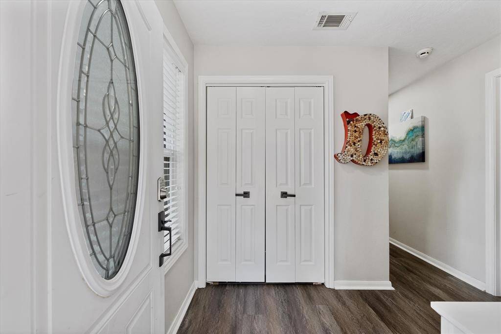 Large Coat Closet at entry