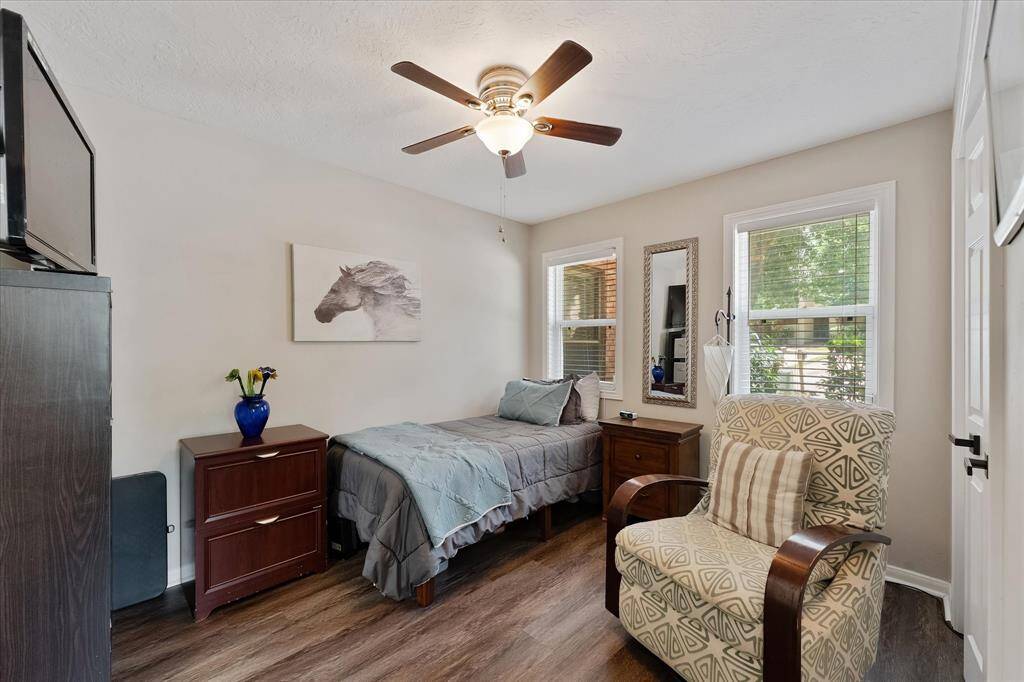 1st floor Bedroom with attached bath.