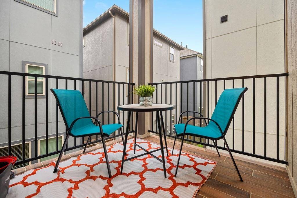 Second floor balcony