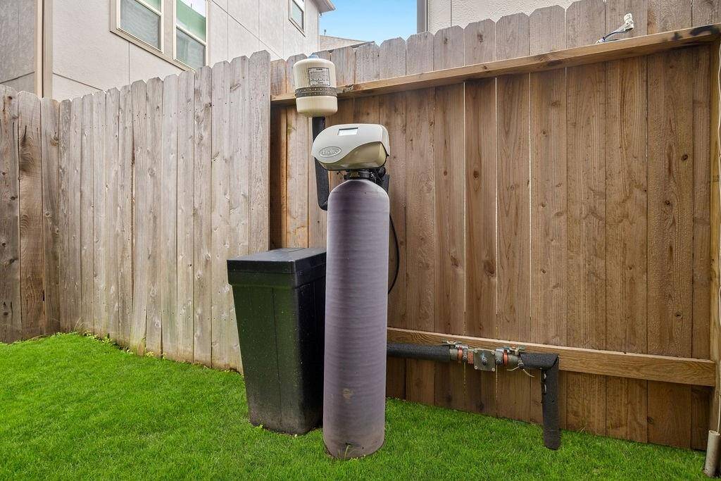 Water softener included
