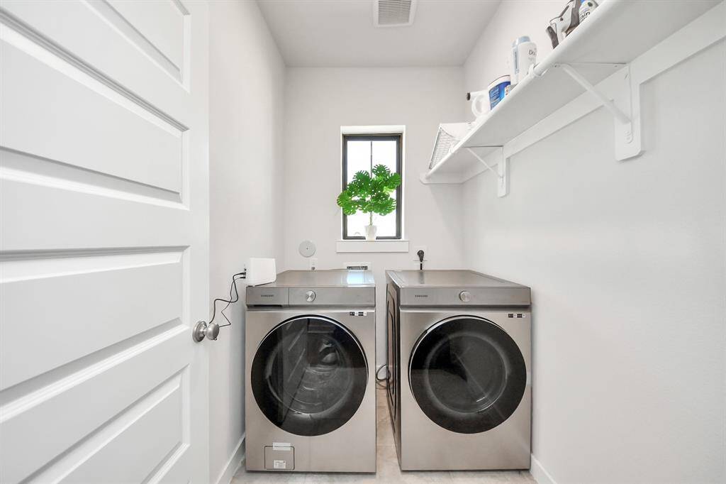 Nice size Laundry Room.
