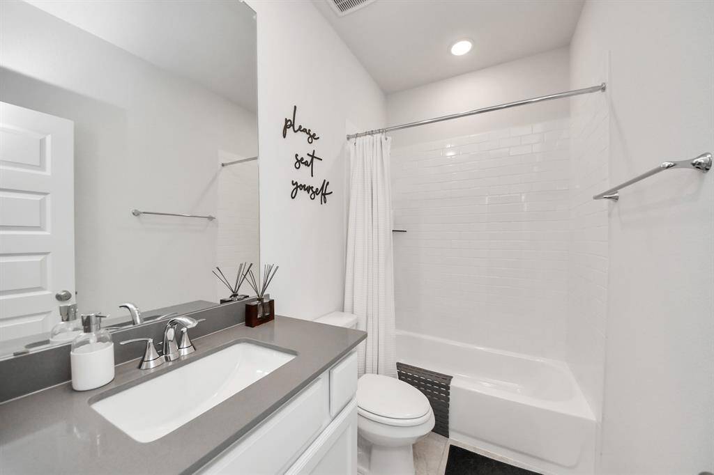 Second Bathroom with spa like finishes.