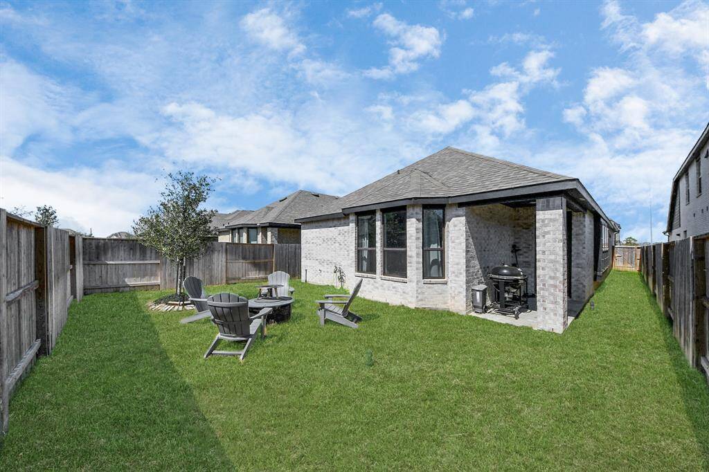 Nice Size back yard for entertaining.