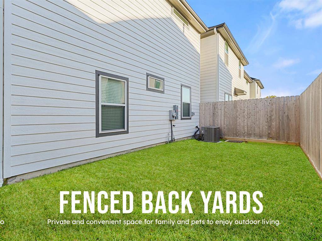 Fenced Back Yard