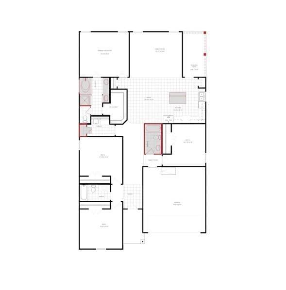 The Elderberry J floorplan by History Maker Homes!