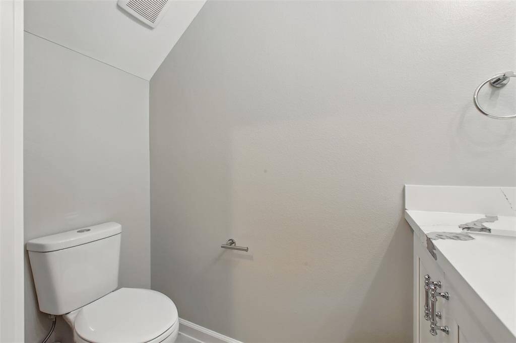 half bath downstairs