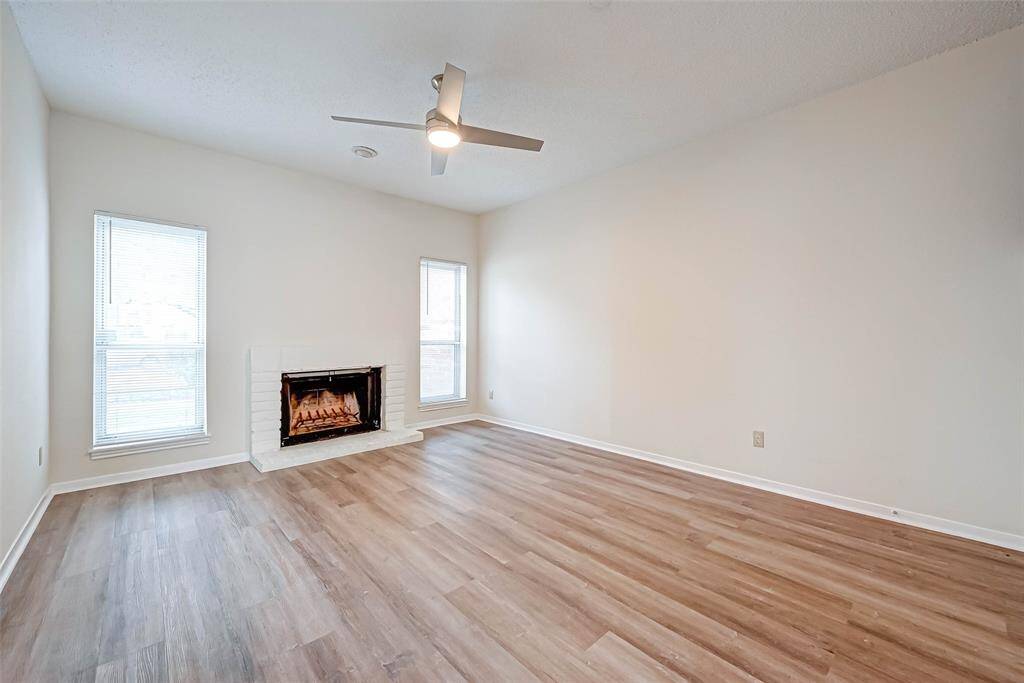 Living Room with Fireplace