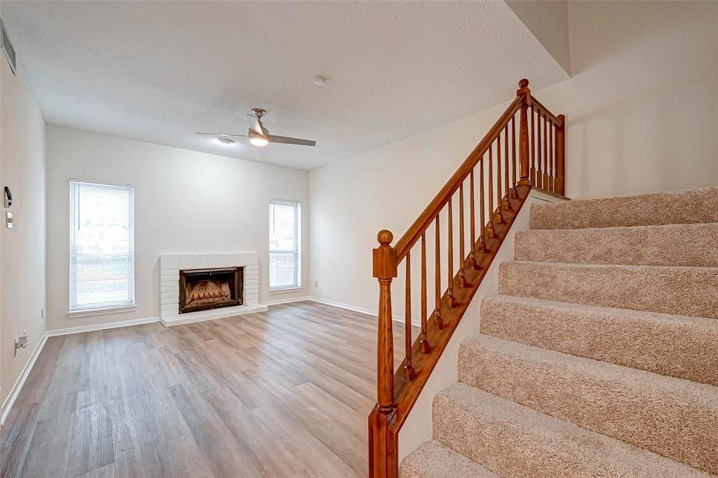 Stairs with brand new carpet