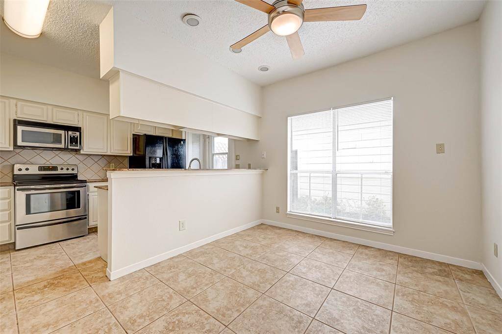 Kitchen with granite countertop