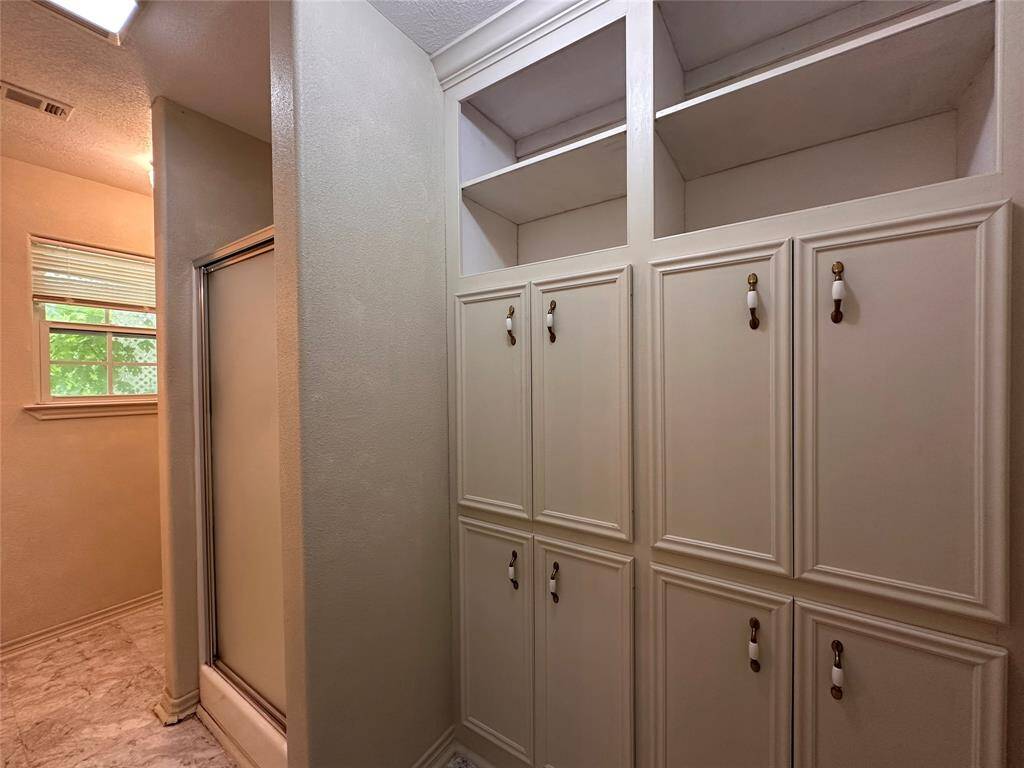 Thoughtful cabinets and shelving