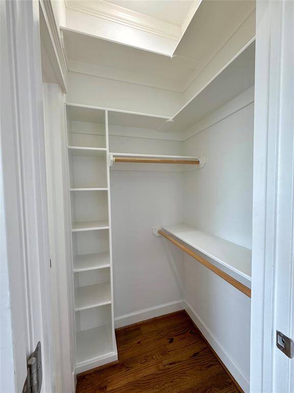 Bedroom Closet w/ Built-in Storage