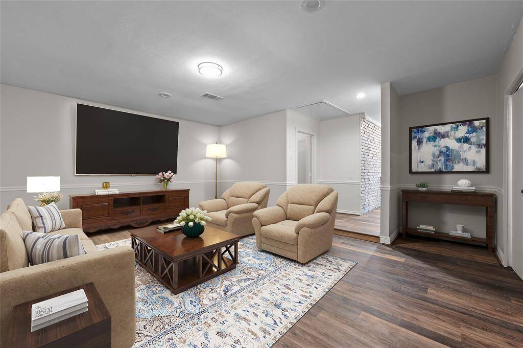 Game room or second living area.