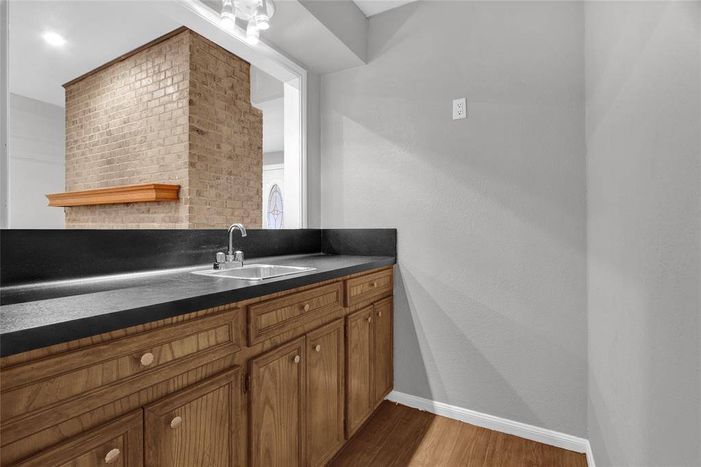 Charming Built-In Wet Bar