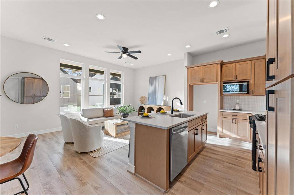 Deluxe modern finishes.