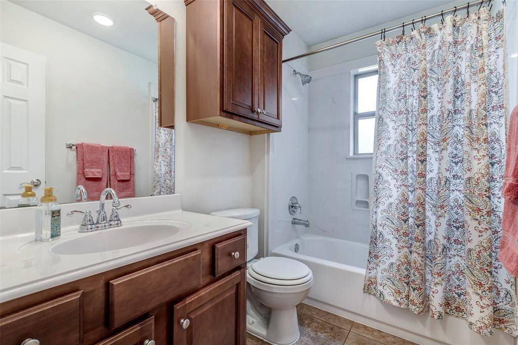 Seller added the wall cabinet.