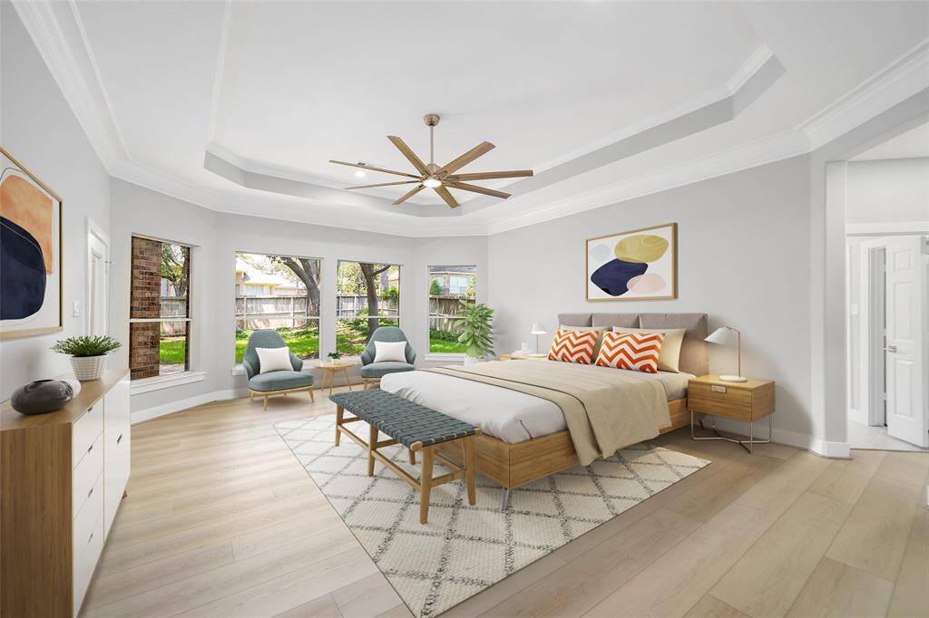 *Virtual Staging* Primary Suite
