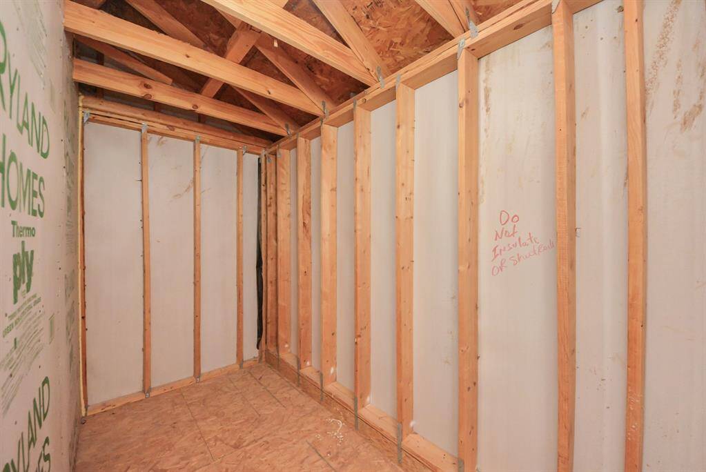 One of two additional attic space for extra storage