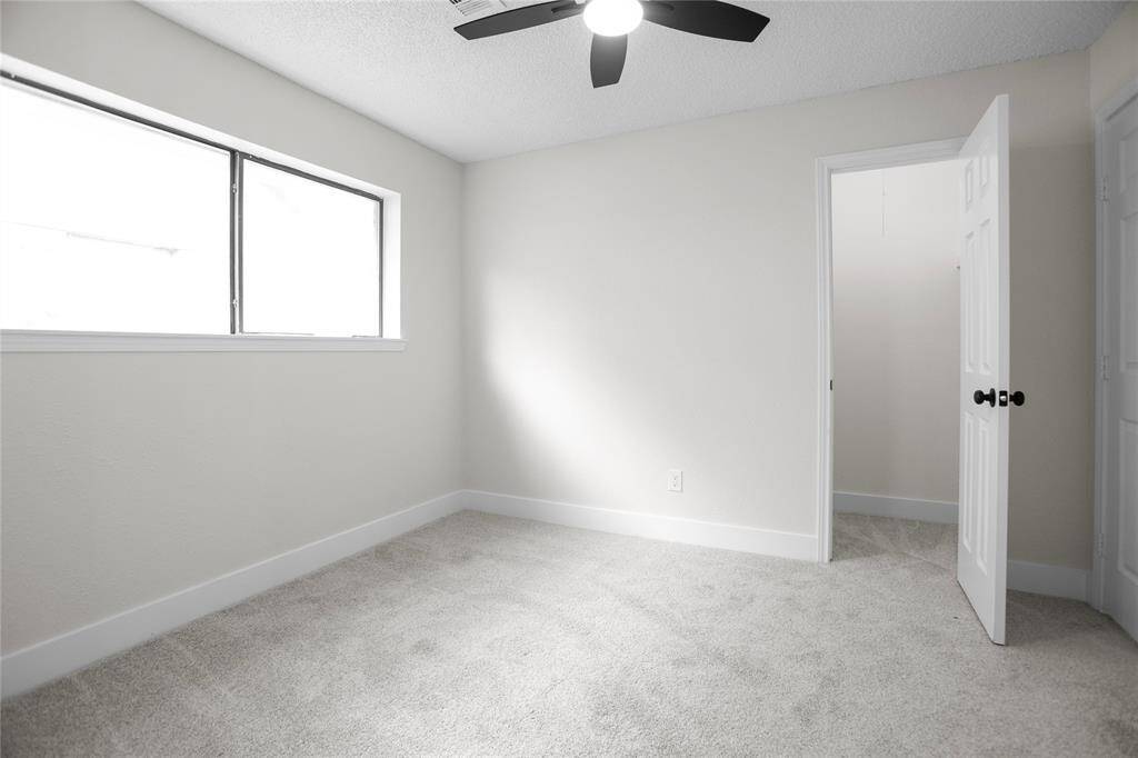 Bedroom #3 with walk-in closet