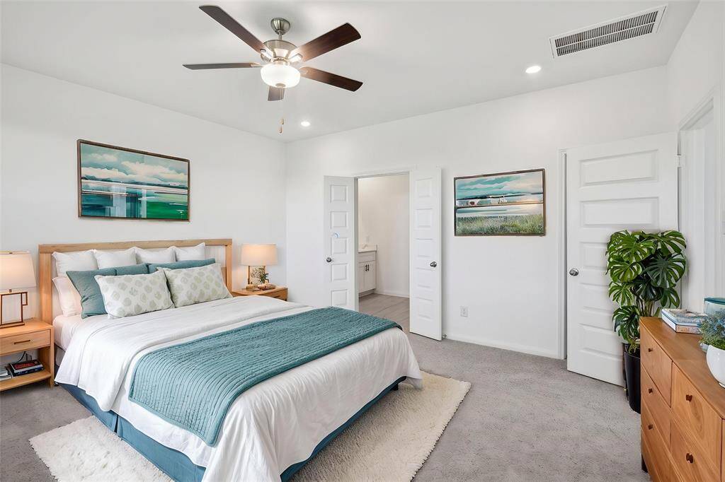The generous size of the room, offers ample space for all of your needs.