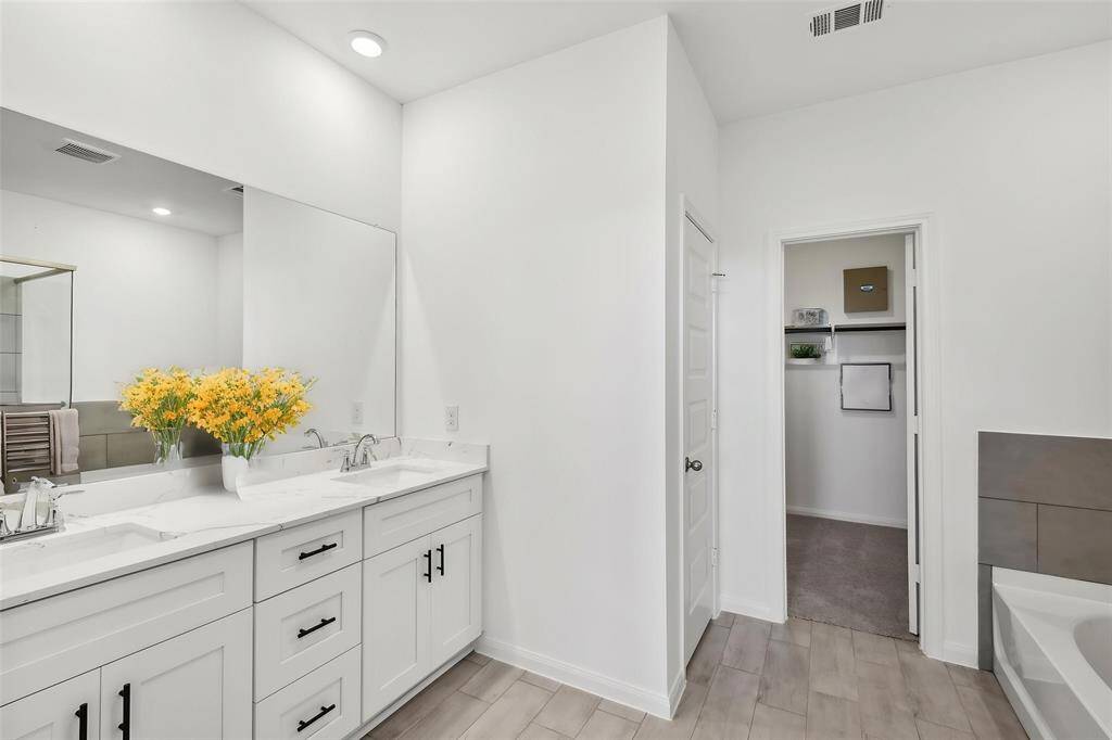 Step into this spa-like bathroom.