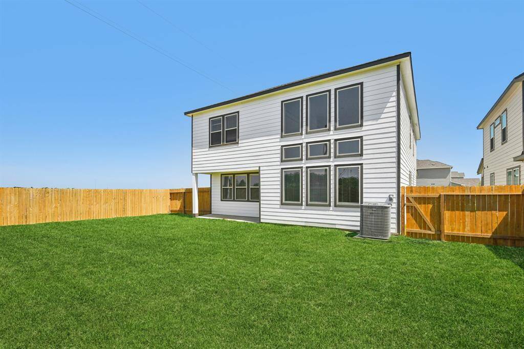This yard is perfect for hosting gatherings or just relaxing in nature.