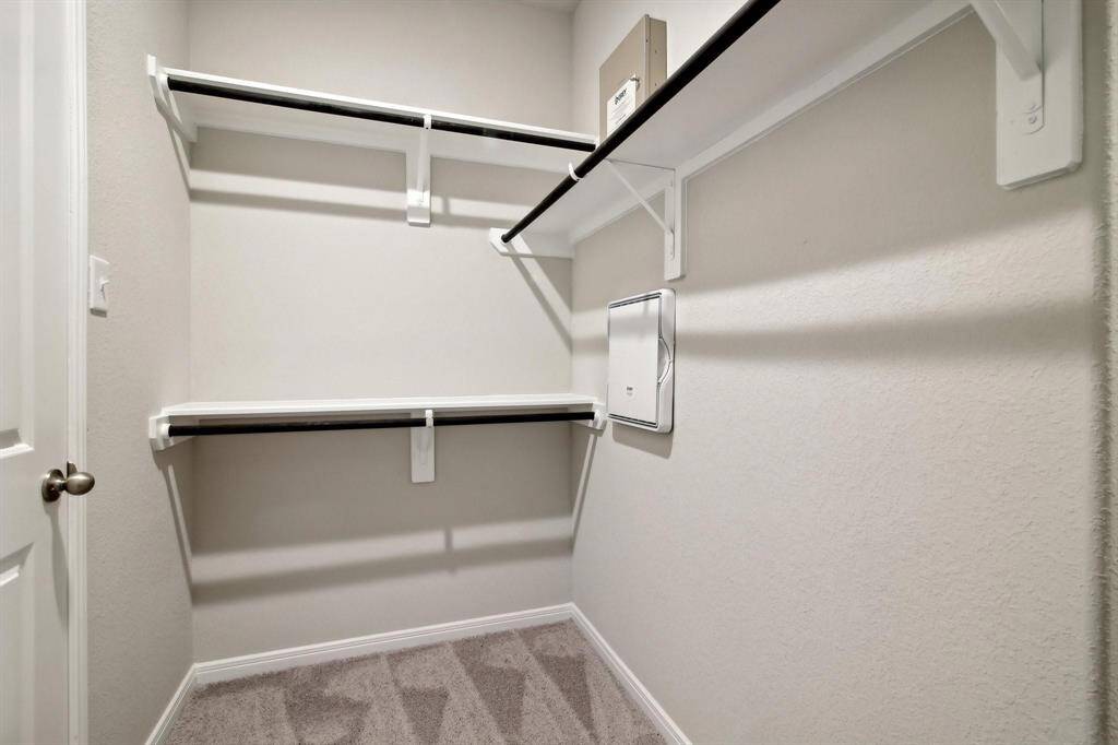 On the upper level there is a second living space.