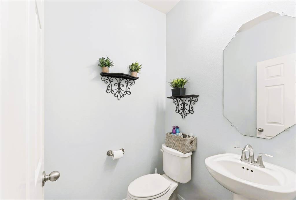 Half Bath on Main floor