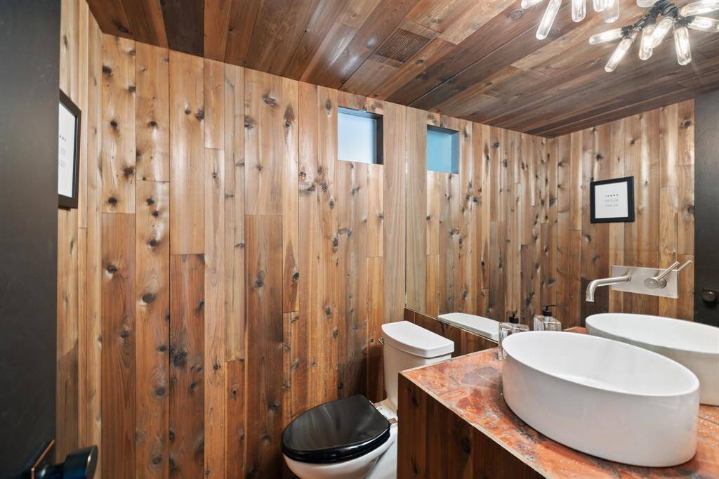 Half bath updated with some amazing products.