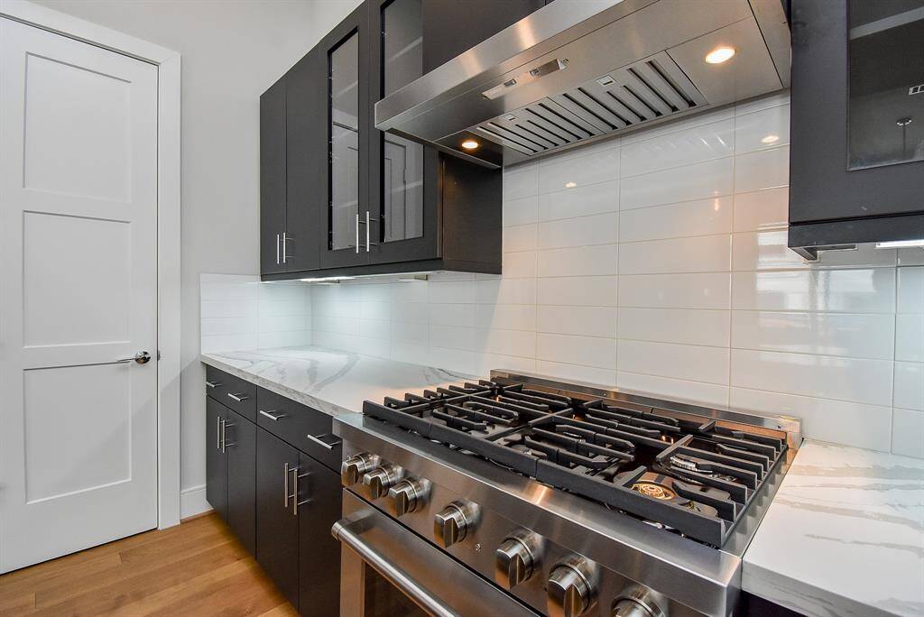 This kitchen has many wonderful upgrades including under cabinet lighting.
