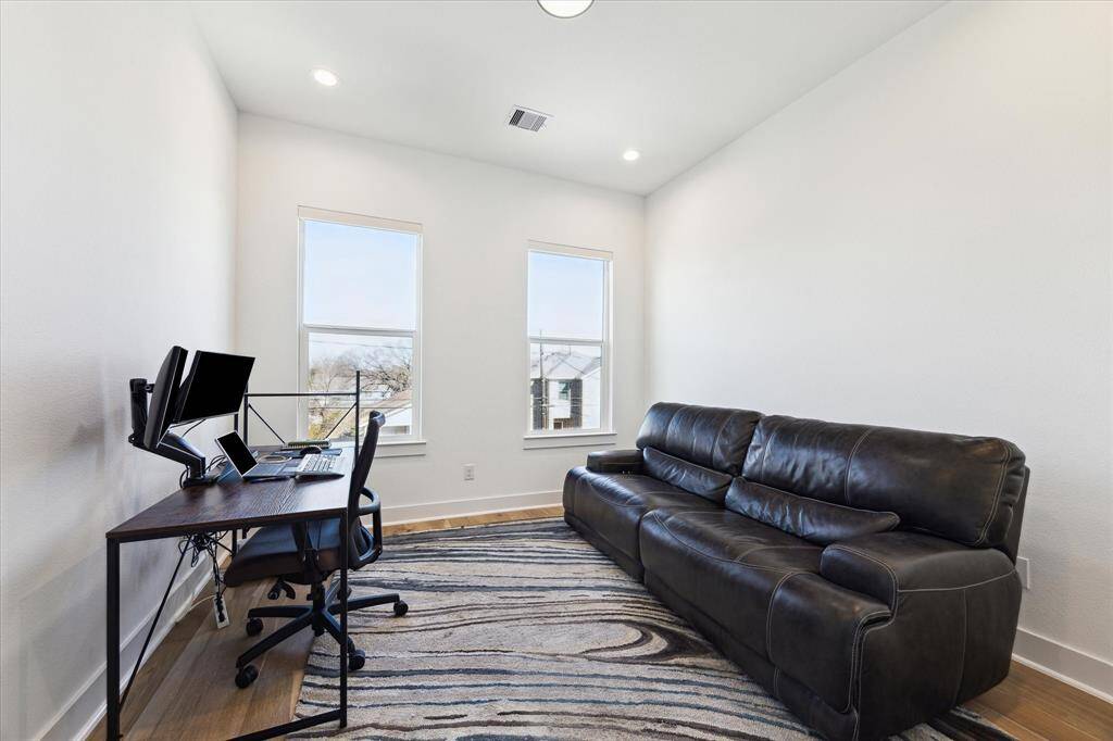 Second of two secondary bedrooms on the second floor.