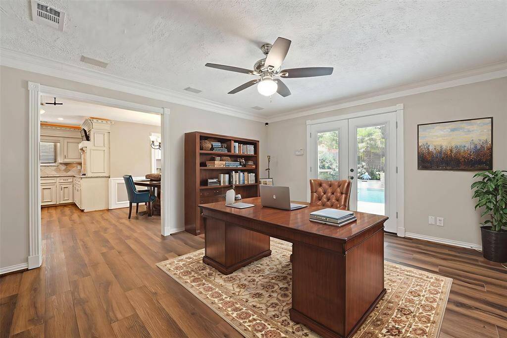 Virtual staging to show you one of the many options for this space/