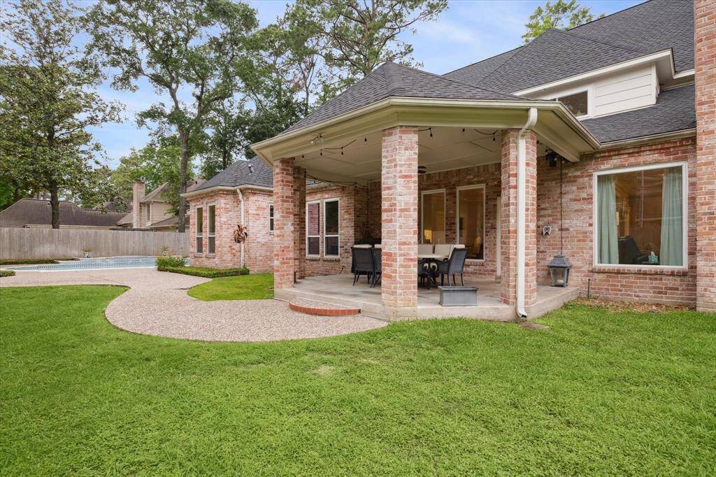 Another view of the COVERED PATIO.