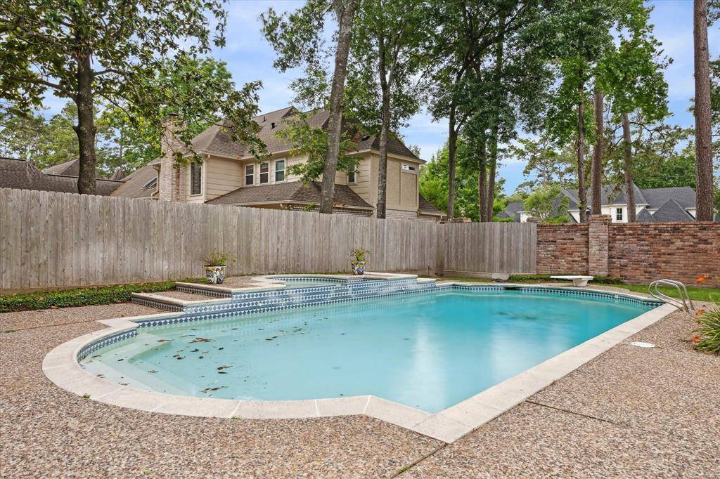 Another view of the POOL and HOT TUB.